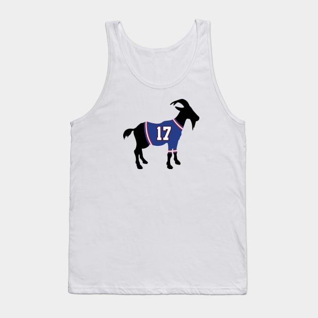 Josh Allen GOAT Tank Top by cwijeta